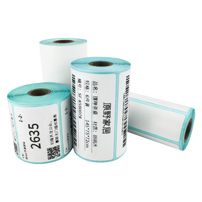 小卷心三防彩色热敏纸不干胶