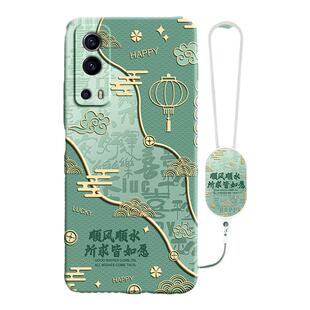 国风寓意适用vivoy75s手机壳y75s新款vivo硅胶套viv0男s5G女voy新年新中式全包V2069BA防摔丫vivov维沃voviy