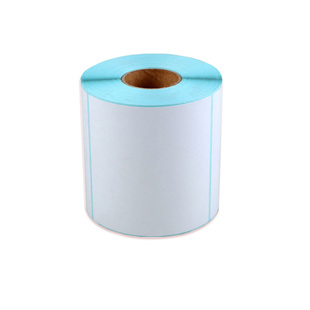 空白铜板纸热敏纸标签不干胶标签条码打印纸电子秤纸价格贴纸订制