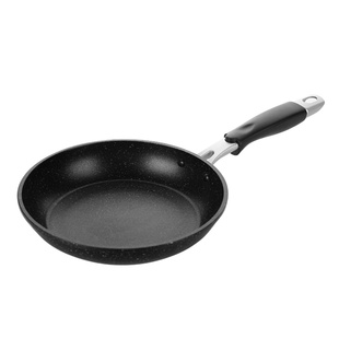 日式麦饭石色平底煎锅不沾小煎盘牛排烙饼锅煎饺饭店煎蛋专用炒锅