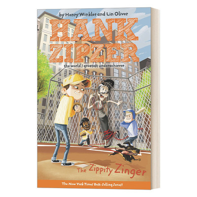 英文原版 Hank Zipzer 04 The Zippity Zinger 汉克历险记4 汉克的有力回击 青少年幽默搞笑校园成长章节小说 Henry Winkler