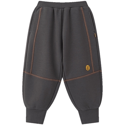 papa冬季儿童束脚裤子