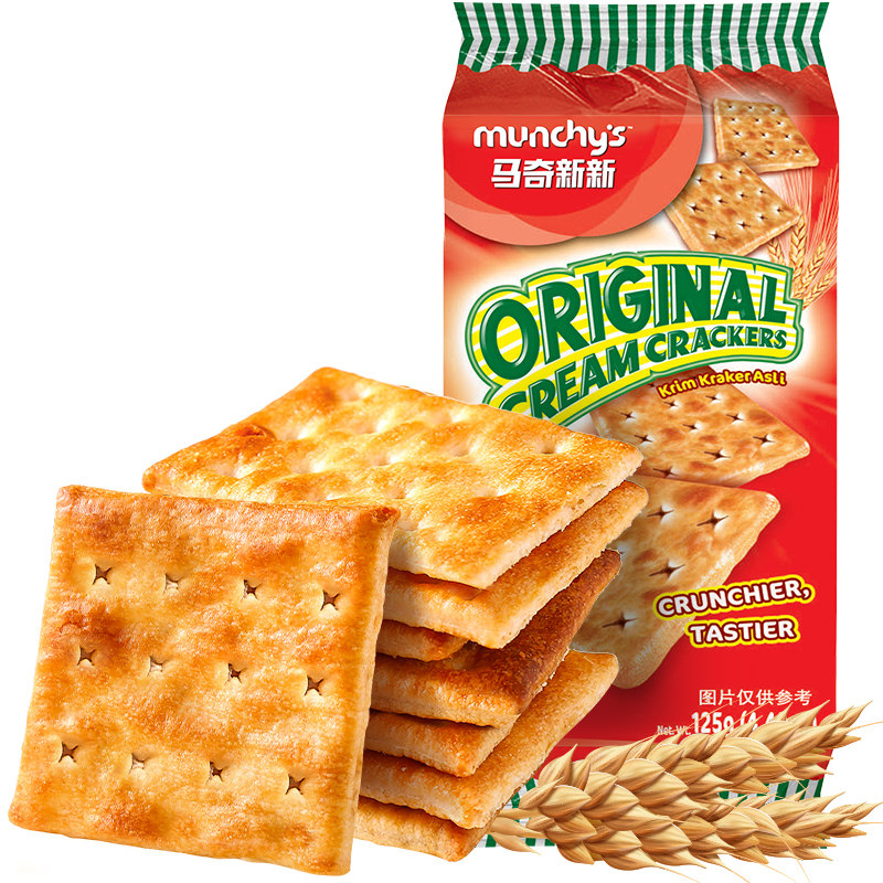 马奇新新原味奶油进口苏打饼干