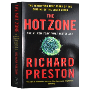 血疫 埃博拉的故事 英文原版 The Hot Zone 豆瓣年度读书榜单 理查德 普雷斯顿 Richard Preston 英文版进口原版英语书籍