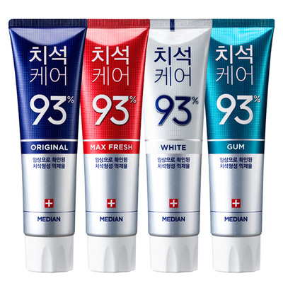 韩国原装正品麦迪安93牙膏