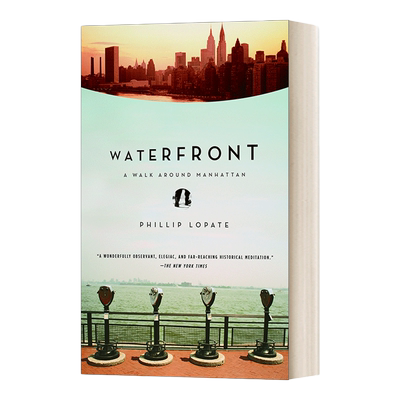 英文原版 Waterfront A Walk Around Manhattan 滨水区 曼哈顿漫步 英文版 进口英语原版书籍