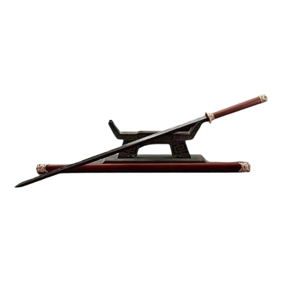 龙泉市宝剑周松清紫铜镂空精雕小乾坤细剑收藏一体刀剑兵器未开刃