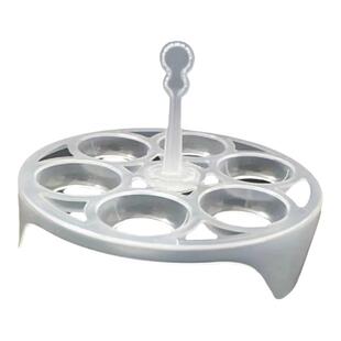 蒸蛋架PP塑料食品级14cm16cm18cm学生锅小电锅小奶锅专用隔水蒸架