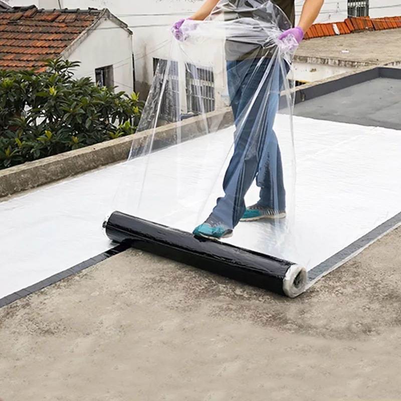 铝箔面sbs卷材薄膜自粘聚合物改性沥青防水隔热屋顶彩钢瓦材料