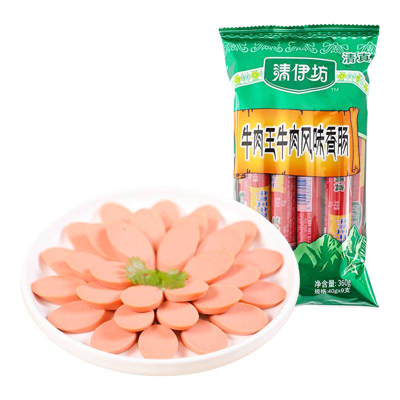清伊坊牛肉火腿肠360g