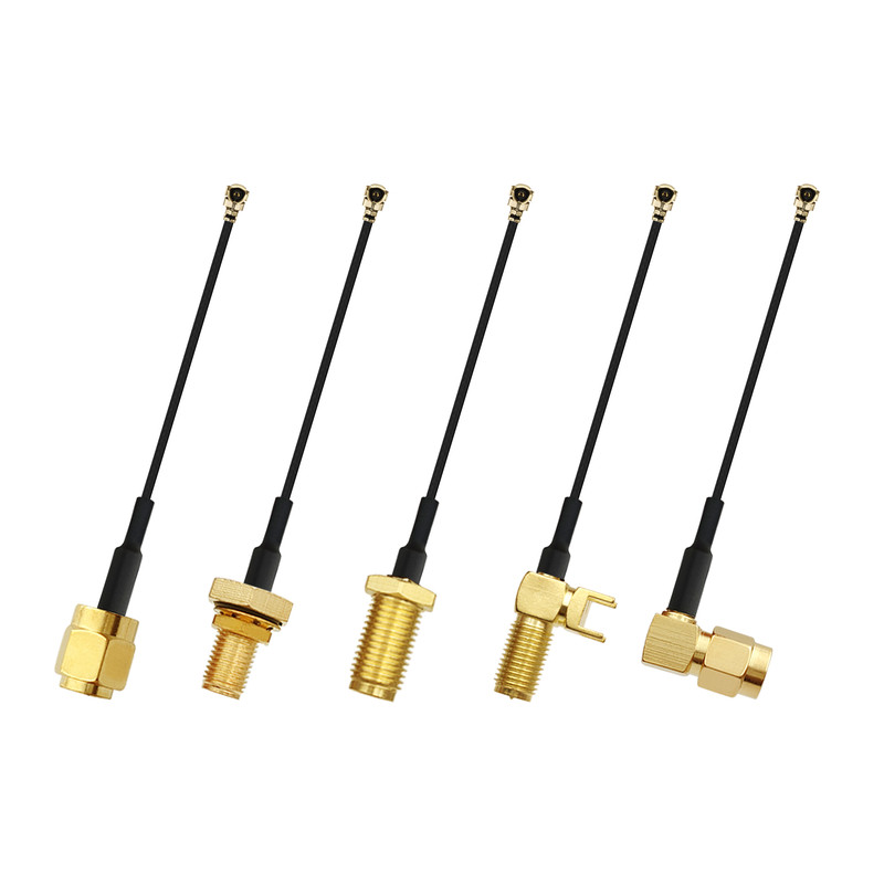 ipex转sma接头连接线1代4代公母头内孔针射频线4G/WiFi天线转接线