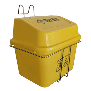 医用小推车侧挂垃圾桶护士治疗车挂架医疗生活分类桶置物架子挂钩