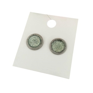 s58欧美时尚个性树脂耳钉大气百搭小众设计感唯美前卫时髦耳饰品