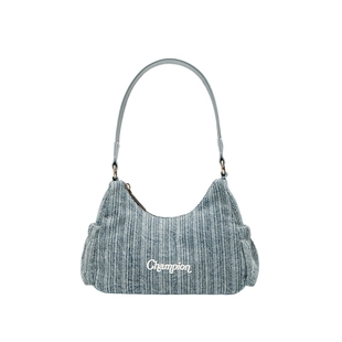 Champion冠军腋下包26春季新款女时尚银色通勤包法式单肩包男背包
