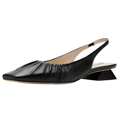 NineWest/玖熙包头后空凉鞋女