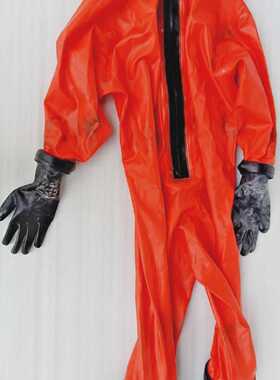 PFLUGER Type: 1b-EN Chemical Protection Suit, XL Hazmat Prot
