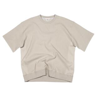 清货 BPCALL成衣染倒三角T恤纯棉华夫格宽松百搭棉系重磅短袖