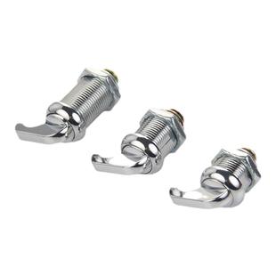 MS412电气柜转舌锁 配电柜锁机箱机柜门锁无没钥匙手拧小把手柜锁