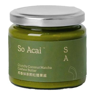 soacai椰香抹茶酱健康营养腰果