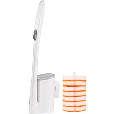 妙洁抛一次性刷子家用马桶刷1套