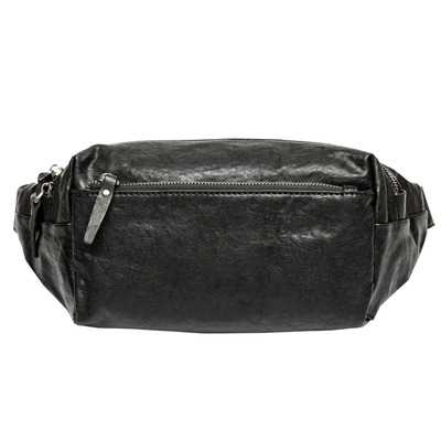 后步真皮男士百搭休闲斜挎包通勤