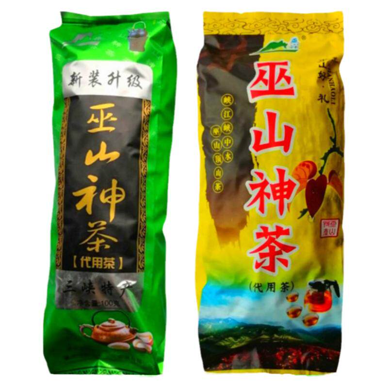 巫山神茶觚子茶三峡特产夏季凉茶