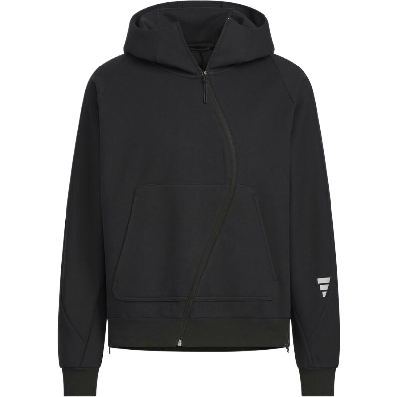 adidas阿迪达斯男子FOS运动休闲连帽夹克外套KC0168
