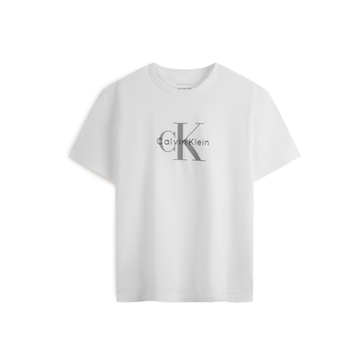 CK女士字母印花纯棉针织短袖T恤