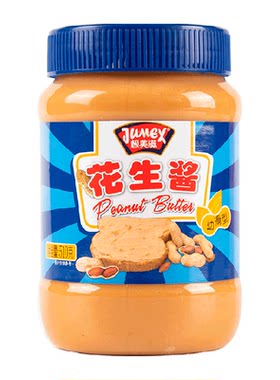 极美滋花生酱幼滑柔滑家用