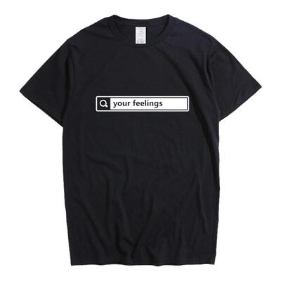 搜索你的感受极客趣味短袖t纯棉