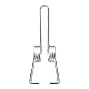 304不锈钢双扭簧线径1.7MM毫米90150度内折角大扭力弹簧现货定制