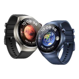 玩物尚智适用华为watch4官方同款4Pro蔚蓝地球硅胶表带GT3/2PRO运动防水watch3Pro新款荣耀GS3高级男watchgt