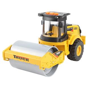 林达儿童玩具工程车惯性音乐大号仿真压路机小汽车模型男孩礼物