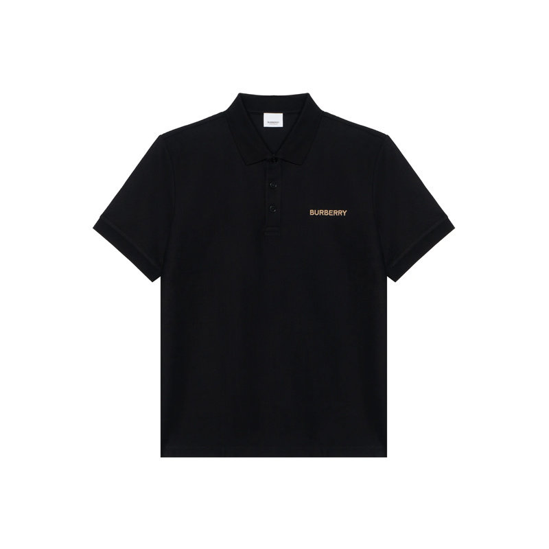【自营】BURBERRY/博柏利Logo字母刺绣男士短袖POLO衫80844361