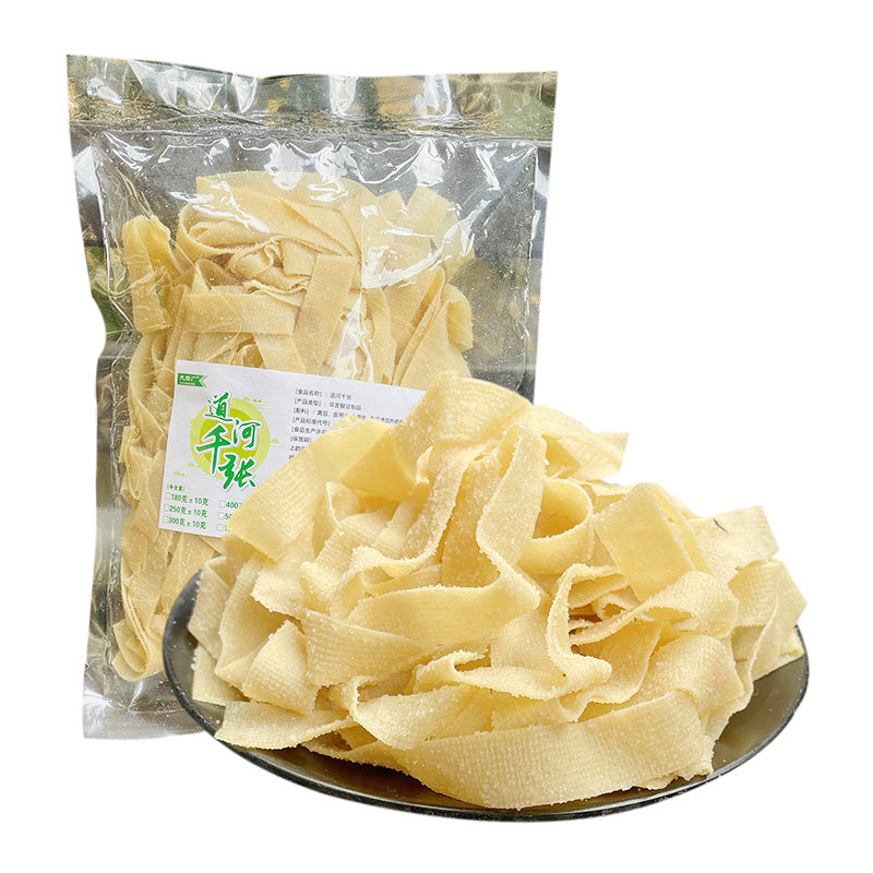 正宗大岩厂道河千张湖南常德特产澧县手工百叶超薄豆腐皮干盐千丈