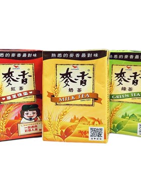 台湾进口统一麦香红茶奶茶300ml