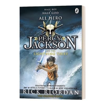 英文原版波西·杰克逊与神火之盗