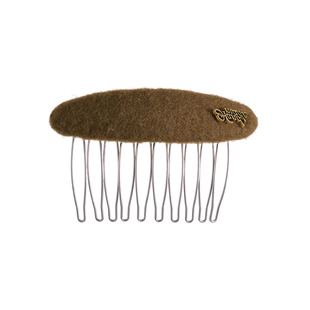 蓬松高颅顶倒插梳发夹女高级感轻奢洋气时尚前额刘海碎发整理神器