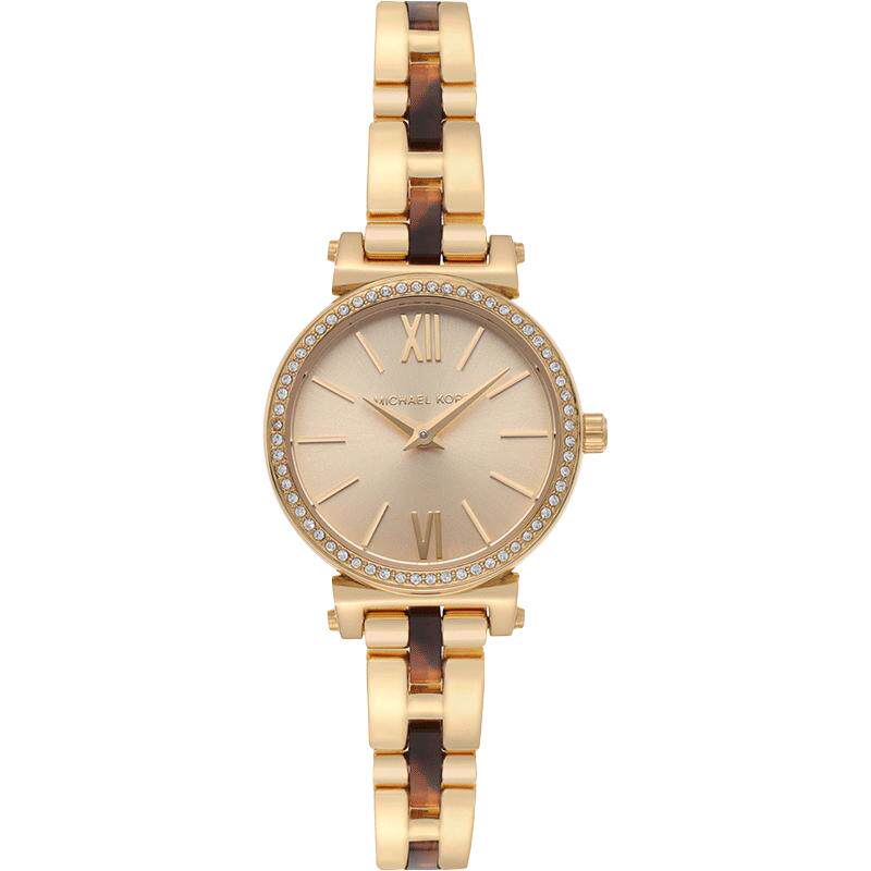 Michael Kors官方正品女生手表钢带时尚小金表小巧气质潮流MK4346
