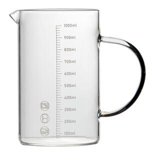 高硼硅玻璃量杯儿童刻度牛奶杯微波炉可加热杯子早餐杯燕麦杯泡茶