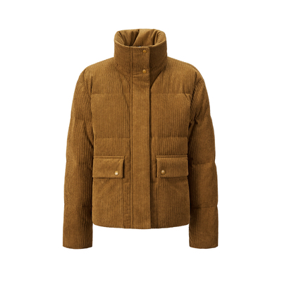 卓凡尼·华伦天奴加厚立领羽绒服