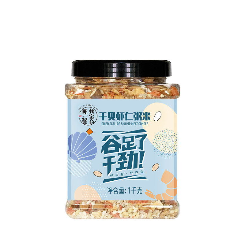 我家粥米新闽融干贝虾仁