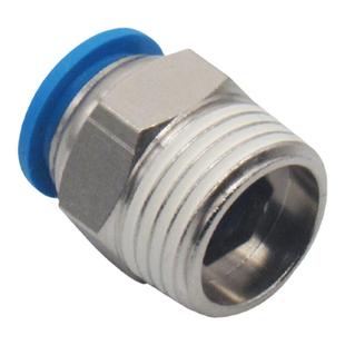 FESTO费斯托气管气动接头直通外螺纹 快插快速接头QS-1/8-1/4-6-8