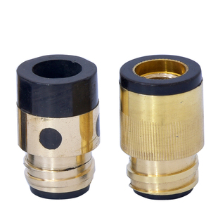 二保焊枪350A500A绝缘套铜芯加母螺母导电保护套气保焊枪配件大全