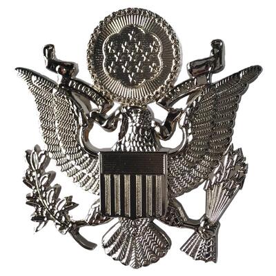 军迷美国上将军官金属金属标徽章