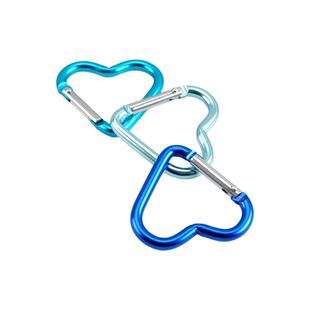 背包扣挂钩扣登山扣快挂钥匙扣爱心葫芦扣铝合金多功能户外安全扣