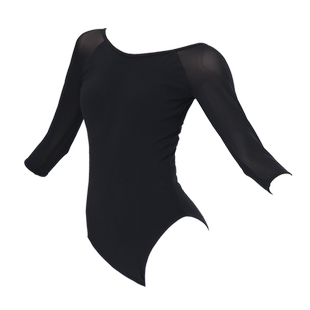 芭蕾舞练功服成人女黑色舞蹈服穿搭连体服教师高跨形体艺考体操服