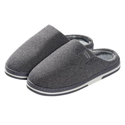 男士防臭棉拖鞋秋冬季室内家居防滑抗菌软底静音地板拖地暖拖女款