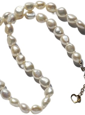 日常款7mm异形珍珠颈链天然百搭