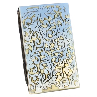 佐罗Z552朗声黄铜白镍光板煤油打火机雕刻定制叮声钢琴音银白冰面